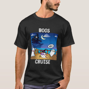 Cute Boos Cruise Funny Halloween Party T-shirt
