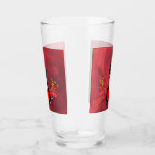 Cute border collie glas (Rechts)