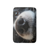 Cute Border Collie Nose Closeup Badmat (Voorkant Verticaal)