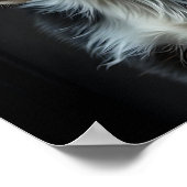 Cute Border Collie Poster (Hoek)