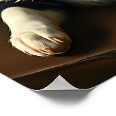 Cute Border Collie Poster (Hoek)