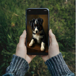 Cute Border Collie Poster