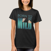 Cute Born to be Mild Sloth T-shirt (Voorkant)