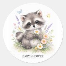 Cute Bosbaby Wasbeer Baby Shower 