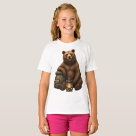 Cute bosbeer cartoon T-shirt