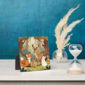 Cute Bosdieren Nursery Scène Fotoplaat (Insitu)