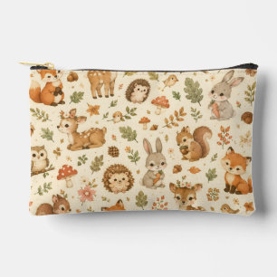 Cute Bosdieren Waterverf Patroon Etui
