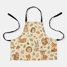 Cute Bosdieren Waterverf Patroon