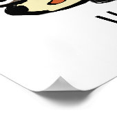 Cute Bosrand Egel Kunstprint voor de Kinderkamer Poster (Hoek)
