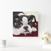 Cute Boston eng wall klok (Huis)