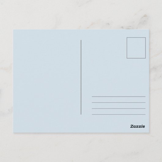 Cute Boston Terrier Birthday PostCard  Briefkaart (Achterkant)