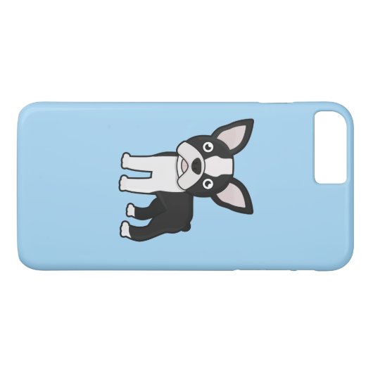 Cute Boston Terrier Case-Mate iPhone Case (Achterkant (Horizontaal))