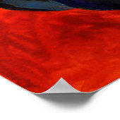 Cute Boston Terrier Dog schilderij Svetlana Noviko Poster (Hoek)