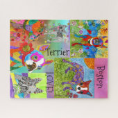 Cute Boston Terrier Love Puzzle - 520 Pieces Legpuzzel (Horizontaal)