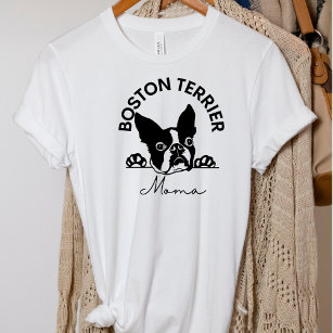 Cute Boston Terrier Ma Dog T-Shirt