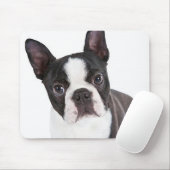 Cute Boston Terrier Ma Puppy Funny Dog Lover Muismat (Met muis)