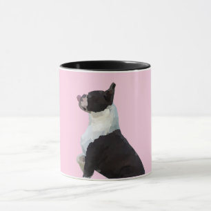 Cute Boston Terrier Mok