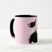 Cute Boston Terrier Mok (Voorkant links)