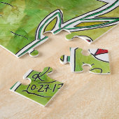 Cute Boston Terrier Puzzle - 520 Pieces Legpuzzel (Zijkant)