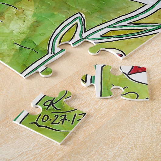 Cute Boston Terrier Puzzle - 520 Pieces Legpuzzel (Zijkant)