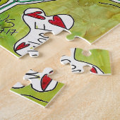 Cute Boston Terrier Puzzle - 520 stuks Legpuzzel (Zijkant)