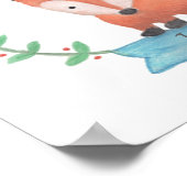 Cute Bosvos Vos Tekening Baby Slaapkamer Decoratie (Hoek)