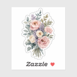 Cute Botanical Flower Stickers | Waterproof Vinyl