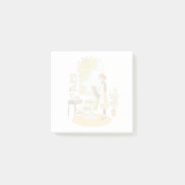 Cute Botanical Hair Salon Post-it® Notes