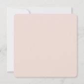 Cute Botanical Modern Minimalistical Housewarming Kaart (Achterkant)