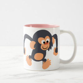 Cute Bouncy Cartoon Chimpanzee Mok