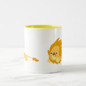 Cute Bouncy Cartoon Lion Mok (Center)