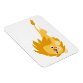 Cute Bounge Cartoon Lion Flexible Magnet Magneet (Rechterzijde)