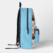 Cute Bouwtrucks Rugzak Patroon (Links)