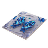 Cute bow Ceramic Tile Tegeltje (Zijkant)