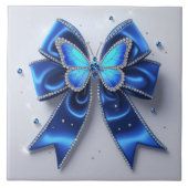 Cute bow Ceramic Tile Tegeltje (Voorkant)