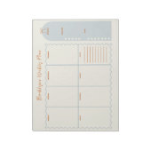 Cute Bow Doodle Wekelijkse Planner Notitieblok (Linkerzijde)