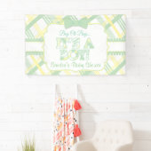 Cute Bow-stropdas, een jongen, Baby shower Spandoek (Insitu)
