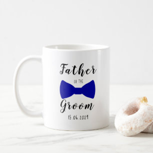 Cute Bow Stropdas Vader van de Groom Personalized Koffiemok