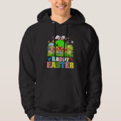 Cute Bowling Ball Hatched From Egg Easter Day Men  Hoodie (Voorkant)