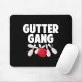 Cute Bowling Design for Men Kinder Bowling Spo Muismat (Met muis)