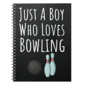 Cute Bowling Gifts For Baby Boys Kids Bowler Child Notitieboek (Voorkant)