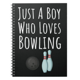 Cute Bowling Gifts For Baby Boys Kids Bowler Child Notitieboek