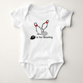 Cute Bowling Kinder T Shirt (Voorkant)