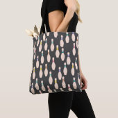 Cute Bowling Pins Canvas tas (Dichtbij)