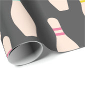 Cute Bowling Pins-opvulpapier Cadeaupapier (Rol Hoek)