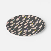 Cute Bowling Pins Paper Plates Papieren Bordje (Gekanteld)