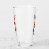 Cute Boxer Dog Funny Christmas Holiday Gifts Glas (Links)