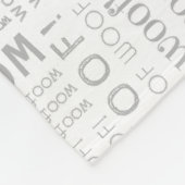 Cute Boxer Dog Kerstfeestdag Fleece Deken (Hoek)