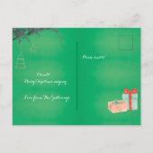 Cute Boxer Dog Kerstmis Ik ben goed Briefkaart gew (Achterkant)