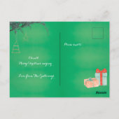 Cute Boxer Dog Kerstmis Ik ben goed Briefkaart gew (Achterkant)